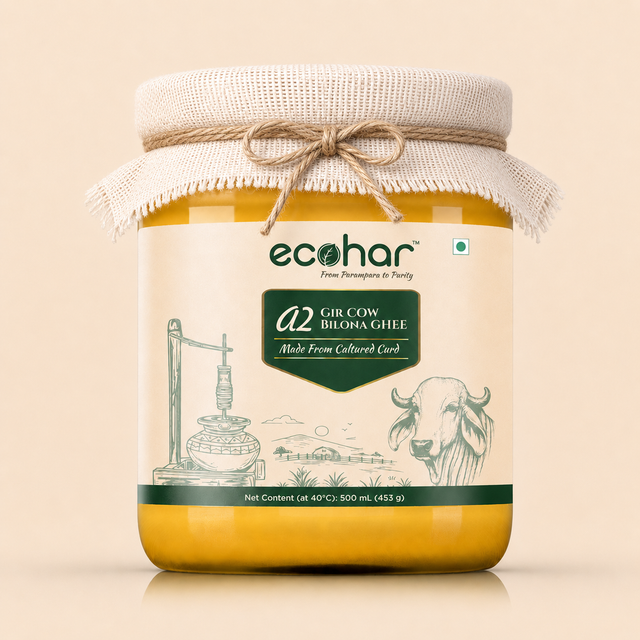 Ecohar A2 Gir Cow Bilona Ghee