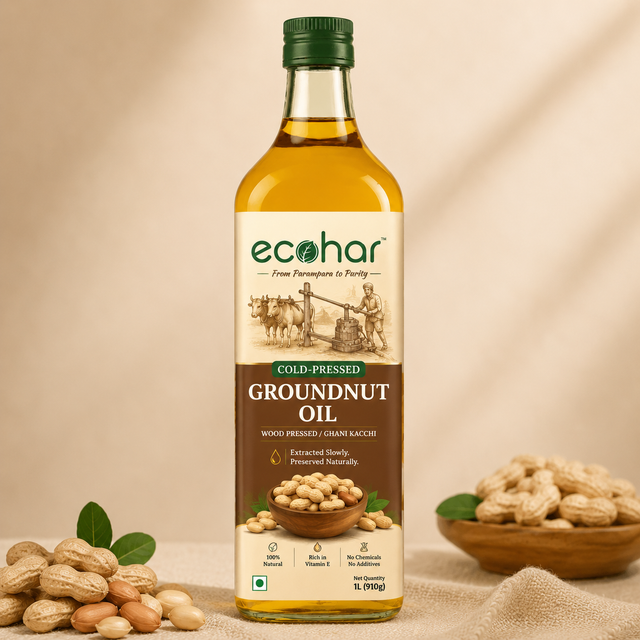 Cold Pressed Groundnut Oil