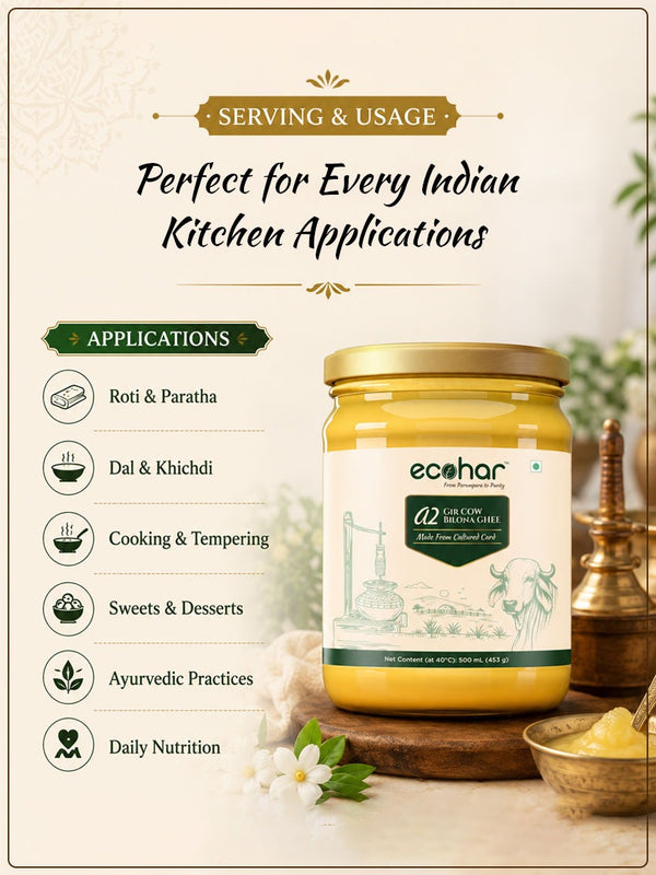 Ecohar A2 Cow Bilona Ghee